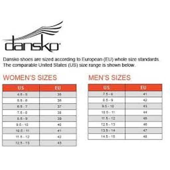 Dansko Honor Fashion Sneaker Women's US7.5-8M EU38 Blue Suede/Leather/Mesh Lace - Picture 7 of 7